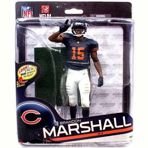 Mcfarlane Toys Nfl Chicago Bears Sports Picks Series 34 Brandon Marshall Collector Level Action Figure Classic Uniform Target - roblox football stars