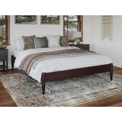 AFI Furnishings Pasadena 14 in Queen Platform Bed Frame in Espresso