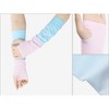 INSPIRE CHIC Women's Gradient Color Fingerless Slim Fit Arm Sleeves 1 Pair - 3 of 4