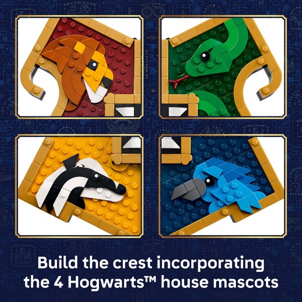 LEGO Harry Potter Escudo de la Casa Hogwarts 76462 3