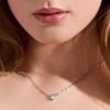EVRY JEWELS WATERPROOF Gold or Silver Plated Heart Necklace - 2 of 4