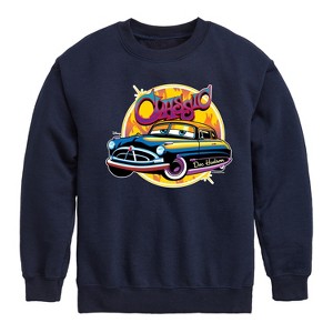 Boys' - Disney - Classic Doc Hudson Car Show Ready Graphic Long Sleeve Fleece Sweatshirt - 1 of 4