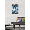 Trends International NFL Carolina Panthers - Derrick Brown 24 Framed Wall Poster Prints - 2 of 4