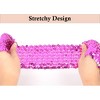 Alilang Elastic Sequin Trim, 3 Inch 8 Row Wide Flat Glitter Bling Fabric Paillette Sequin Ribbon, Metallic Sewing DIY Project, 5.5 Yards - 4 of 4