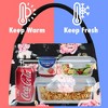 OPUX Lunch Box Women, Insulated Bag Girls School Kids Teen, Cute Small Soft Cooler Tote Adult Work Office, Reusable Medium Purse Pail - 2 of 4