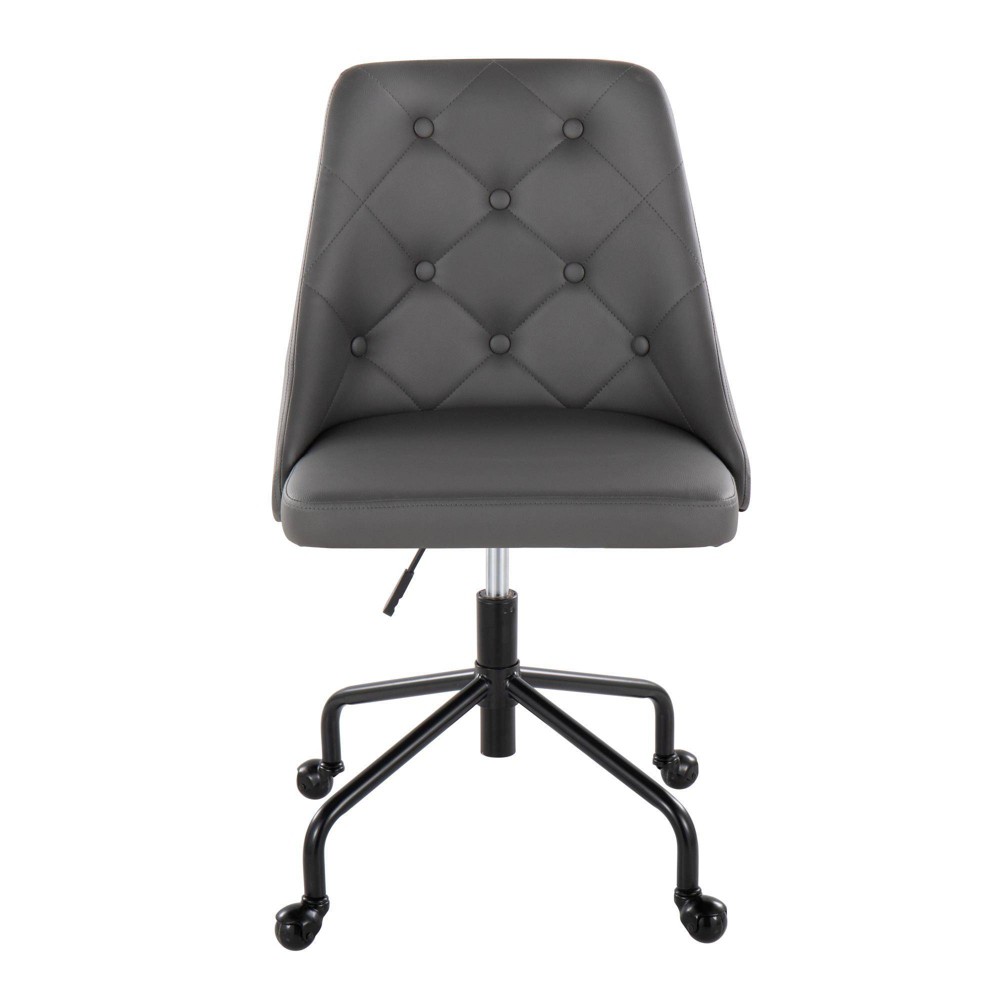Photos - Computer Chair Marche Adjustable Office Chair Gray - LumiSource