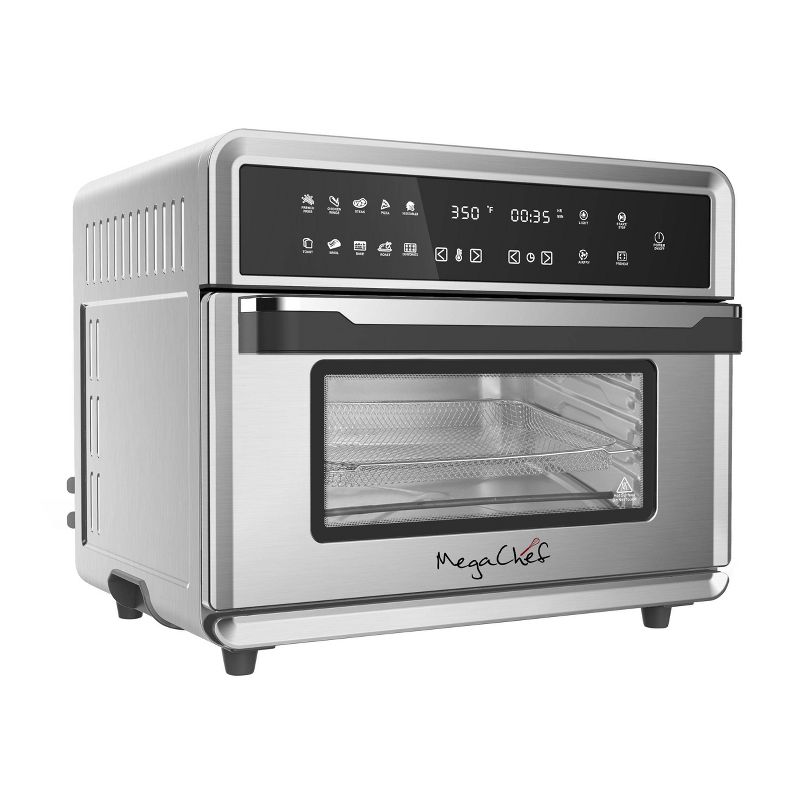 MegaChef 10-in-1 Multi-function Counter Top Oven  - Silver, 1 of 13