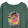 Women's - LOL Surprise! - Neonlicious Lightweight French Terry Wide Neck Long Sleeve Shirt - 2 of 4