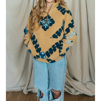 Women's Fleece Pullover - TASHA POLIZZI
