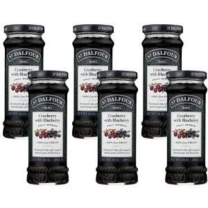 St Dalfour Cranberry Blueberry Fruit Spread - 6 pack, 10 oz - 1 of 4