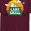 Men's - Peanuts - Camp Chill Short Sleeve Graphic T-Shirt - 2 of 4