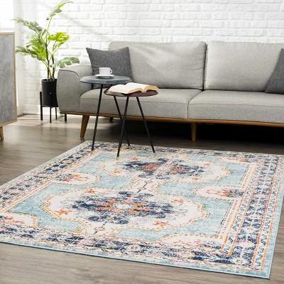Hauteloom Tigried Turquoise 2308 Area Rug