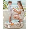 Starfish Beach Bath Rug - Ultra Absorbent & Non-Slip 22x34 Inches, for Bathroom/Entryway - 3 of 4