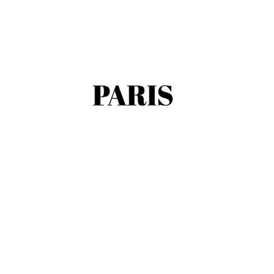 Paris - (World Fashion Cities) by  Murre Book Decor (Hardcover)