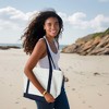 Dalix Daily Shoulder Tote Bag Premium Cotton - 2 of 4