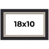 PosterPalooza | Embellished Black Picture Frame - UV Acrylic, Backing Board, Hanging Hardware Included - 2 of 4
