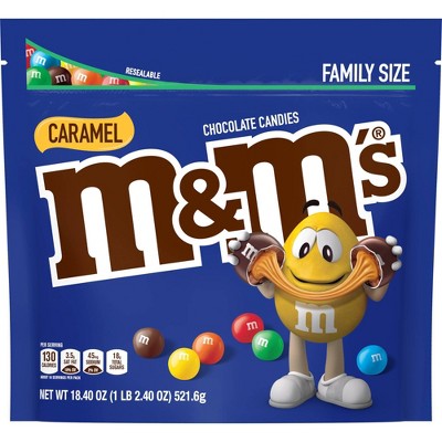 M&M's Caramel Chocolate Candies - 18.4oz