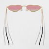 Anna-Kaci Women's Stylish Heart-Shaped Polarized Sunglasses UV400 Protection for Outdoor Activities - 4 of 4