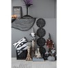 Racxily Black Beige Lighted Haunted House Halloween Decor - 10x8.3x13.5" 100% Cardboard Tabletop Lighted Haunted House, Battery-Powered. (3 AAA) - 4 of 4