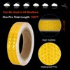 Unique Bargains High Visibility Waterproof Adhesive Warning Signs Safety Reflective Tapes - 3 of 4