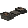 Q-POWER Q-Bomb GMC Avalanche Dual 10" Subwoofer Box for GMC/Avalanche (2 Pack) - 3 of 4