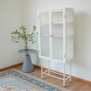 Moda Furnishings 27.68'' Wide 3 - Shelf Storage Cabinet - 1 of 4