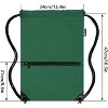 Outdoor Drawstring Backpack - Lightweight, Waterproof and Spacious for Fitness, Hiking, Camping and Travel - 2 of 4