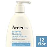 Aveeno Eczema Therapy Daily Soothing body Cream for Dry and Itchy Skin with Oatmeal - Unscented - 12 fl oz