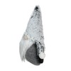 Northlight 6" Gray and White Stuffed Plush Gnome Hanging Christmas Ornament - 3 of 3