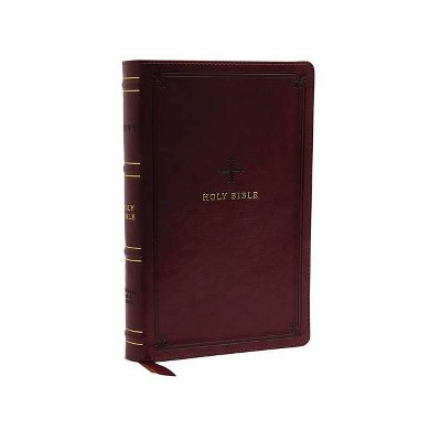 Nrsv, Catholic Bible, Standard Personal Size, Leathersoft, Red, Comfort Print - by  Catholic Bible Press (Leather Bound)