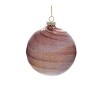 Iridescent Swirl Glass Ornament (Set of 6) - 3 of 4