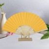 Unique Bargains Halloween Christmas Portable DIY 7-Inch Blank Folding Fan 1 Pc - 4 of 4