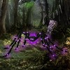 Joyfy Halloween 5FT LED Light-up Spider, Black Hairy Spider Halloween Decorations Outdoor Decor for Yard Lawn Garden Party Prop - 2 of 4