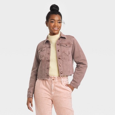 target womens denim jacket