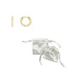 Adornia Mini Huggie Hoop Earrings - 3 of 3