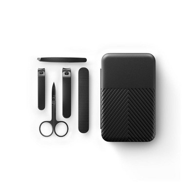 LOVELAY CREATIONS 5-Piece Precision Men’s Nail Grooming Kit