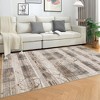 Boho Marble Rugs Washable Area Rug Geometric Distresses Farmhouse Accent Rugs Ultra-Thin Throw Rugs Floor Carpet for Living Room - 2 of 4