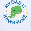 Boys' - Fisher-Price - My Dad Is Rawrsome Short Sleeve Graphic T-Shirt - 2 of 4