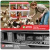 6-Hole Galvanized Steel Chicken Nesting Box - Heavy Duty Egg Laying Box for Hens & Ducks | Rollout Egg Collection | Ventilated Design with Easy - 3 of 4