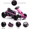 coucheta 24v Big Kids Electric Karts, 300w 8MPH Support for Smooth Slew Drift with Slow Start for Protection, Maximum Load 180Lbs, for Age 8-11 - 3 of 4