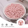 Unique Bargains No Hole ABS Round Faux Pearl for Vase Fillers DIY Home Decoration 500 Pcs - 3 of 4