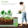 Best Choice Products 8x2x2ft Metal Raised Garden Bed, Oval Outdoor Planter Box w/ 4 Support Bars - 2 of 4