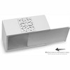 Creative Scents Mirror Janette Rectangle White Tissue Box Cover - 3 of 4