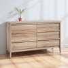 Mshliw 6 Drawer Dresser, Engineered Wood Storage Cabinet and Sideboard for Bedroom or Guest Room with Metal Drawer Runners - 4 of 4