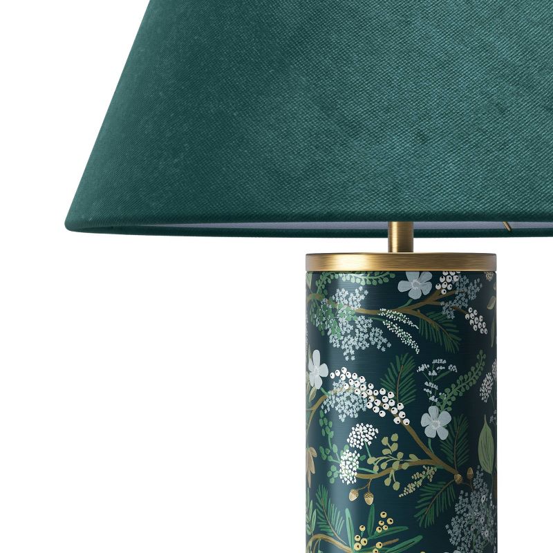Rifle Paper Co. x Target Floral Lamp with Velvet Lampshade, 3 of 8