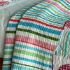 Slickblue Full/Queen 3PC Cotton Quilt Set — 10 Unique Designs, Vermicelli Quilted with 2 Shams - 4 of 4