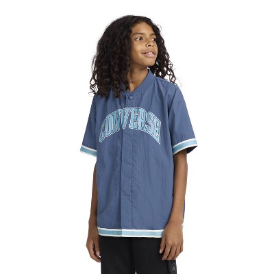 Converse® Boys' Logo Basketball Warm-Up Jacket - Blue