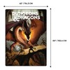 Just Funky Dungeons & Dragons 45 x 60 Inch Fleece Throw Blanket - image 2 of 3