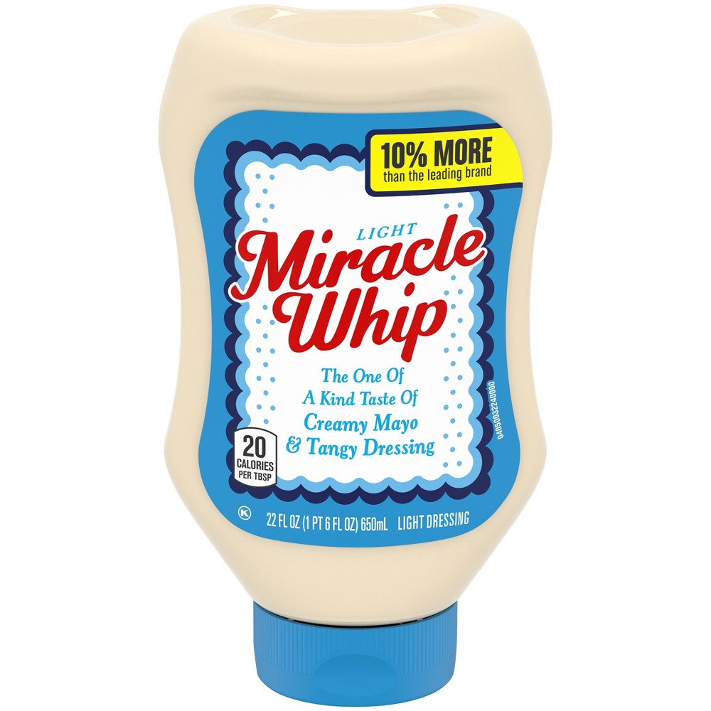 UPC 021000026760 product image for Miracle Whip Light Squeeze Bottle 22 oz | upcitemdb.com