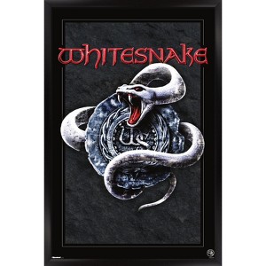 Trends International Whitesnake - Silver Snake Logo Framed Wall Poster Prints - 1 of 4